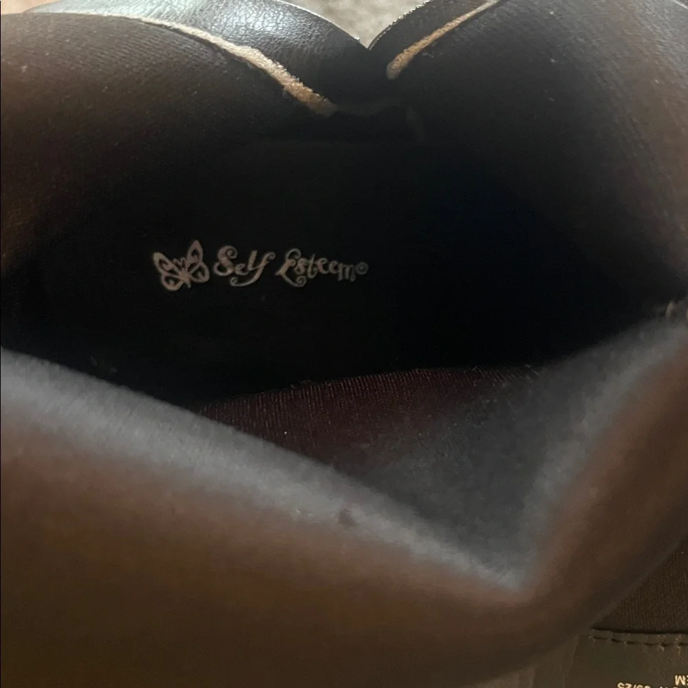 Self Esteem Black Girls Tall Heart Mid-Calf Boots